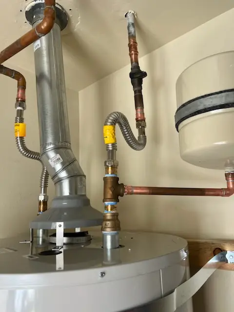 Water heater installation and plumbing repair in Watts Hospital-Hillandale